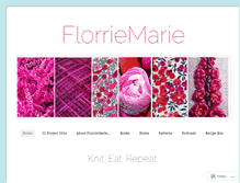 Tablet Screenshot of florriemarie.com